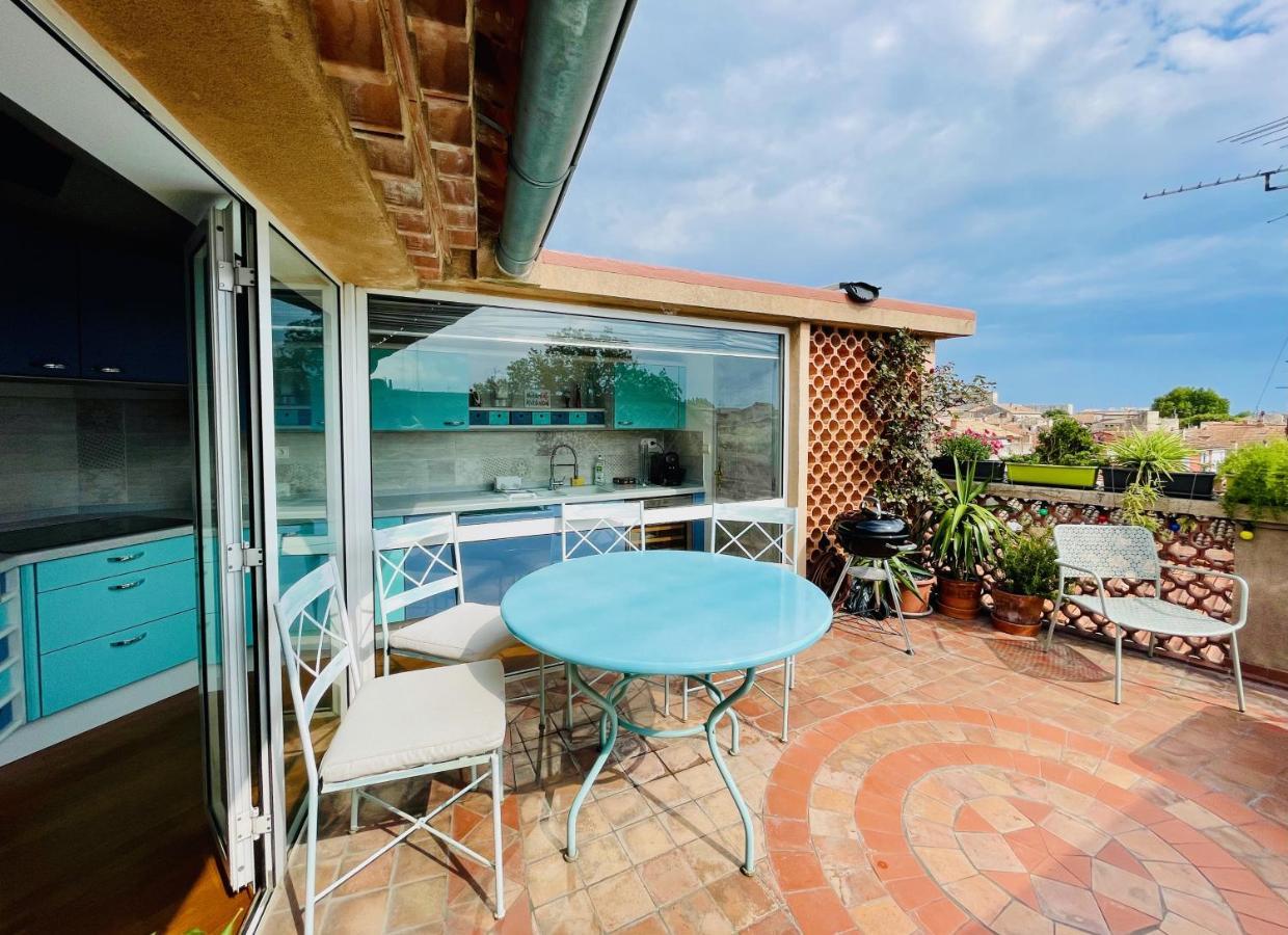 L'Atypique - T3 Grande Terrasse, Bbq Vue Et Cheminee Διαμέρισμα Αβινιόν Εξωτερικό φωτογραφία